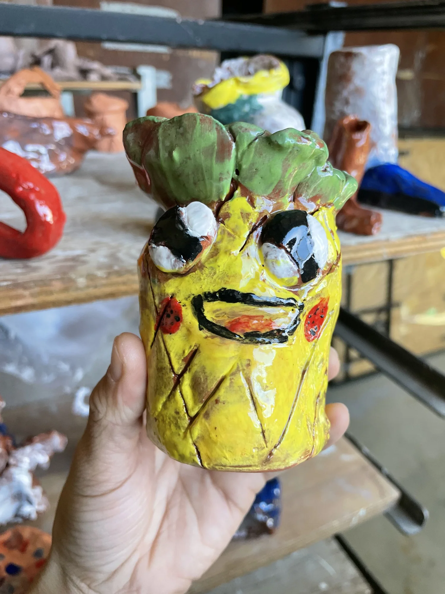 After-school ceramics at the Boys and Girls Club