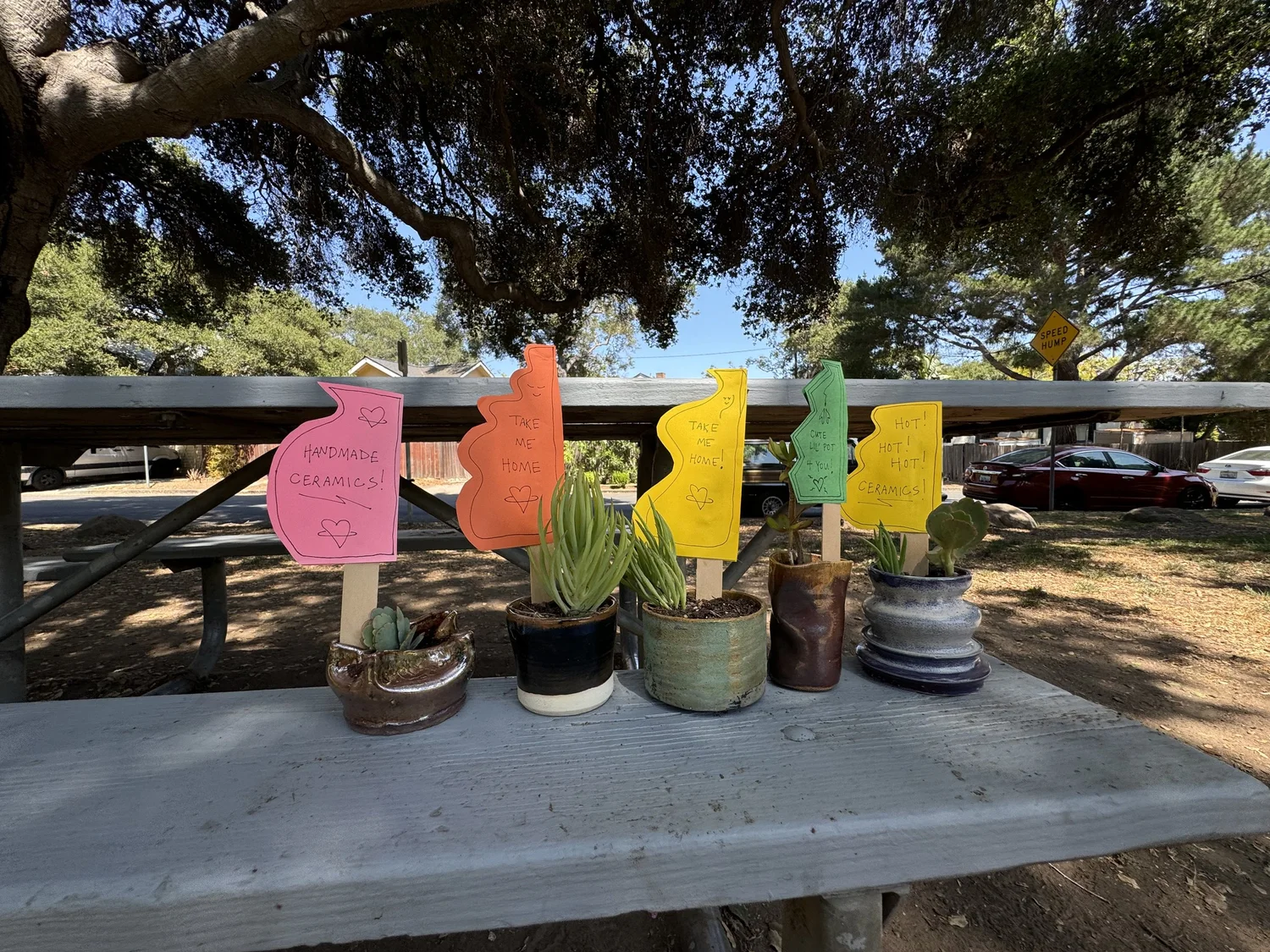 Street-side ceramics