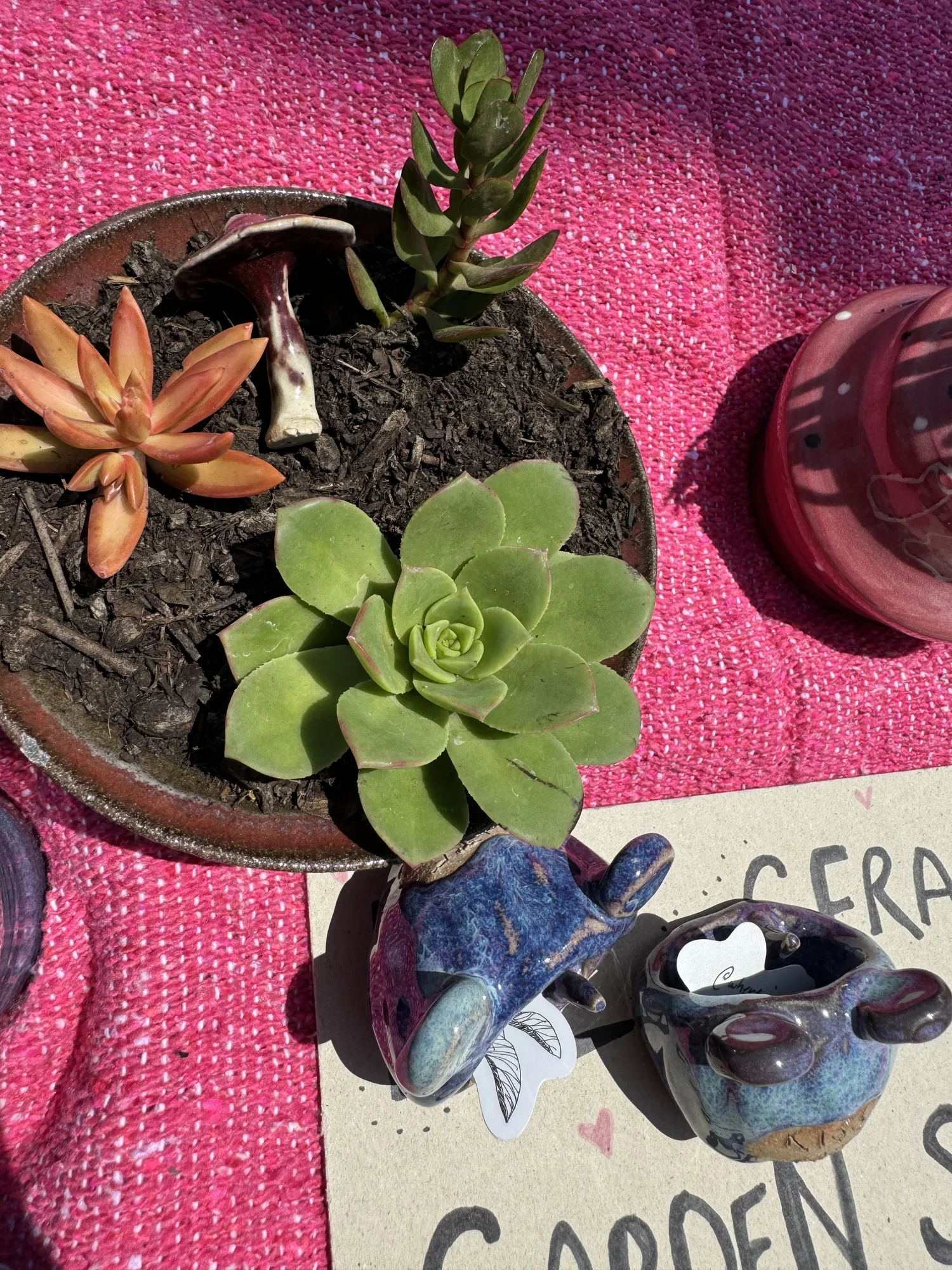 Gift installation detail
