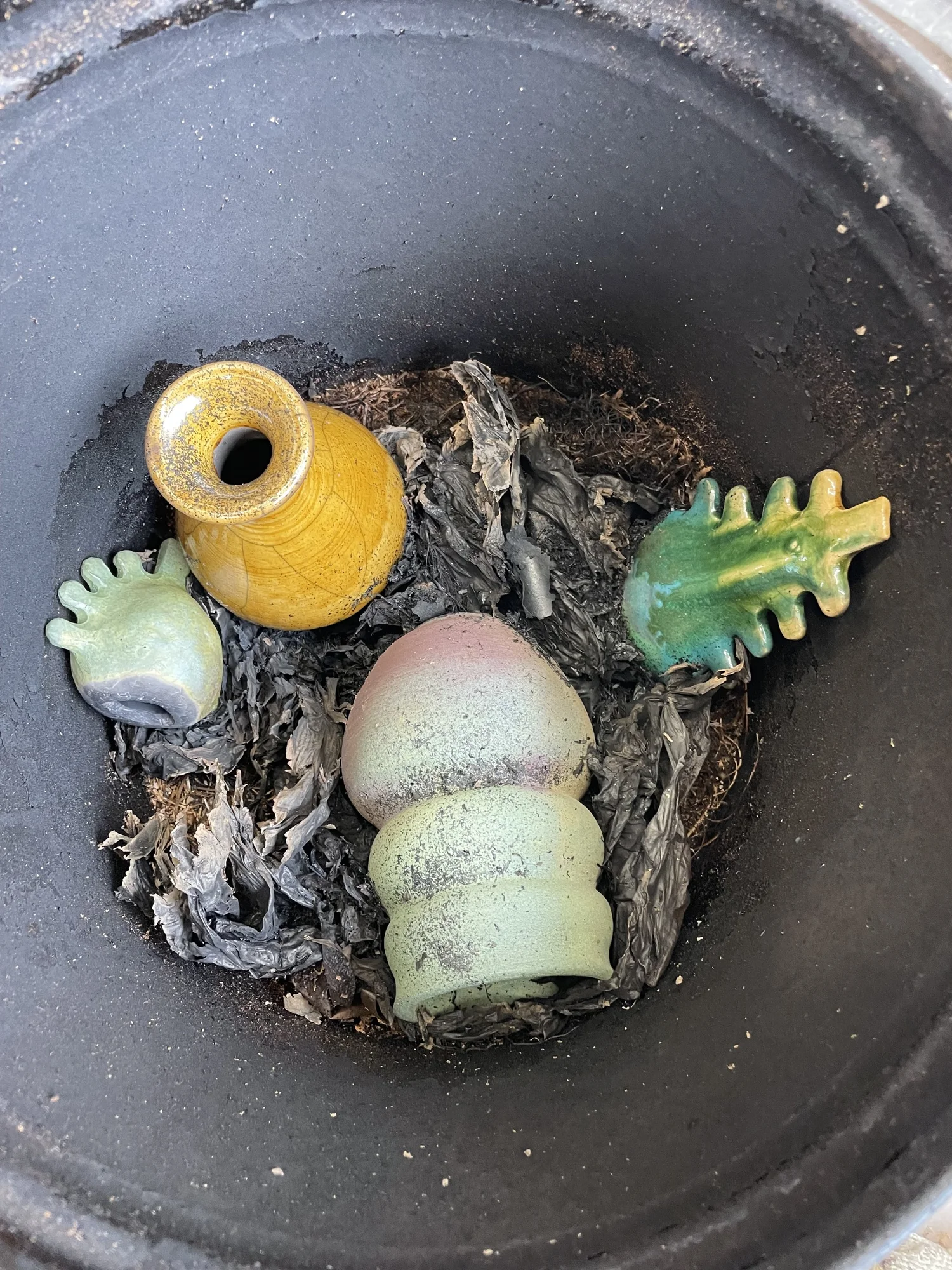 Raku vessel